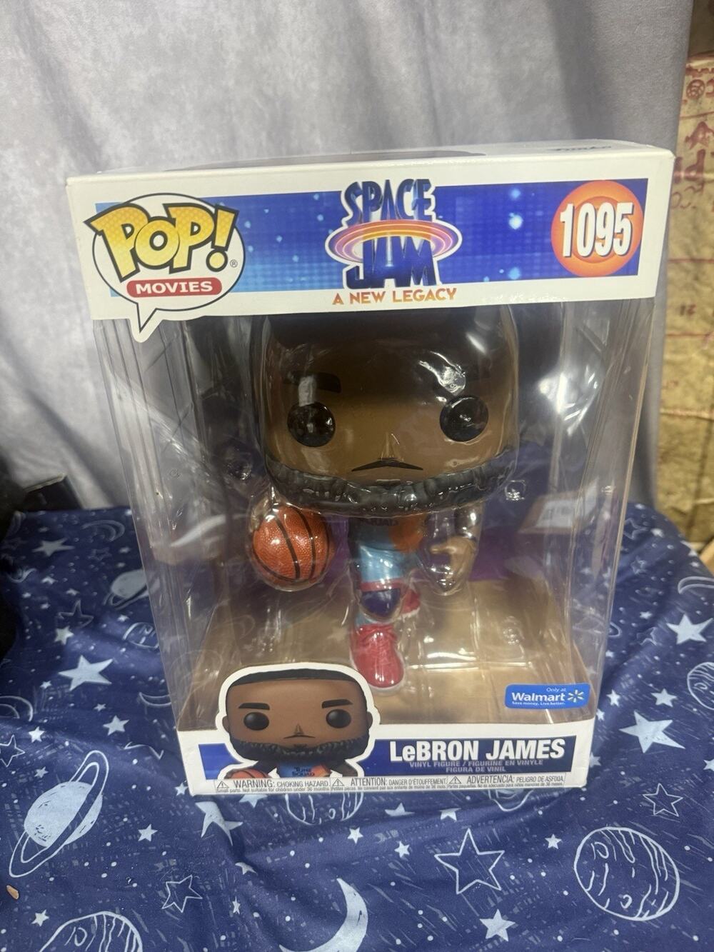 Funko Pop Space Jam: A New legacy~LeBron James #1095~10" Jumbo~Walmart Exclusive